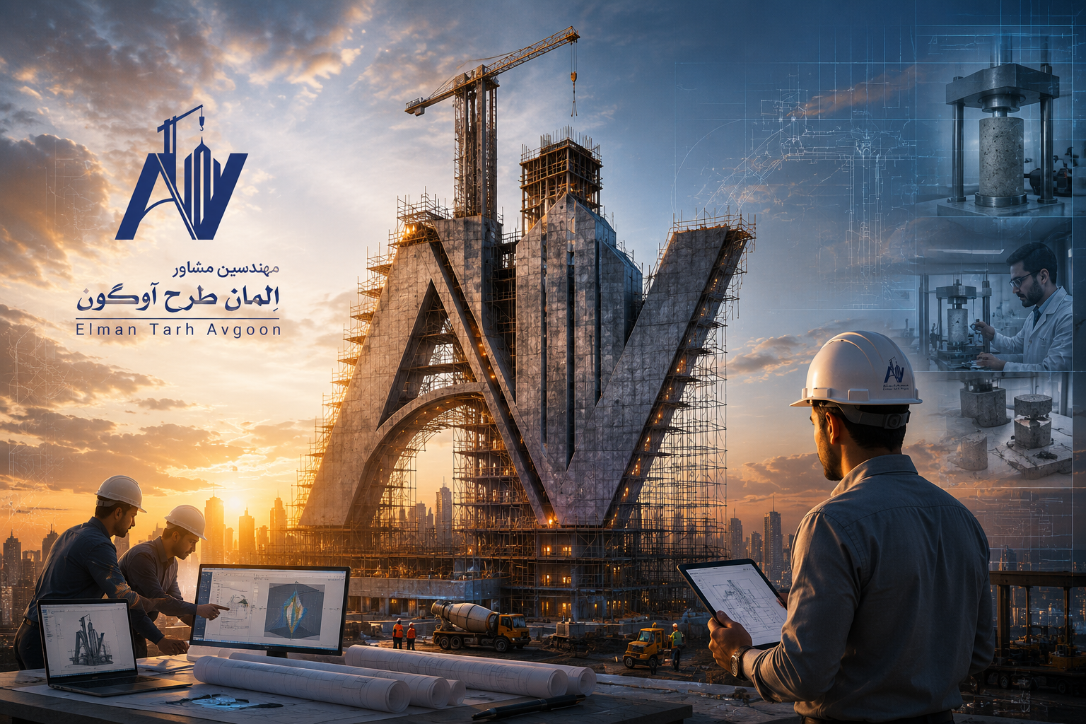 درباره شرکت مهندسین مشاور المان طرح آوگون